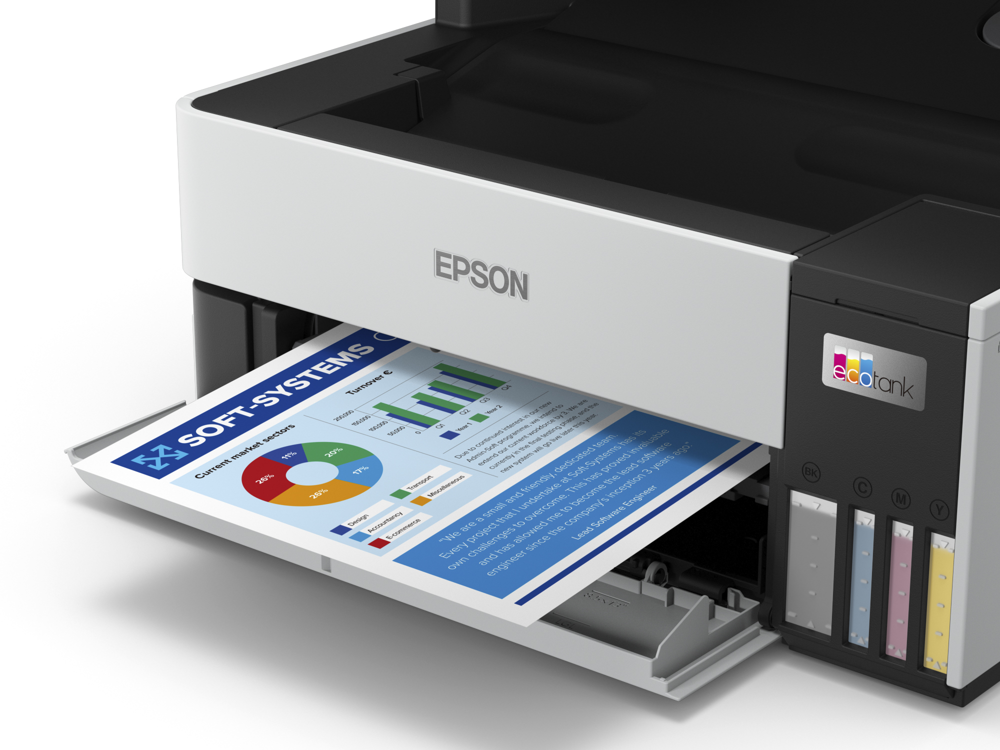 Epson EcoTank ET-5170 4in1 Tintenstrahl MFP Tintentanksystem Epson EcoTank ET-5170 4in1 Tintenstrahl MFP Tintentanksystem – Bild 5