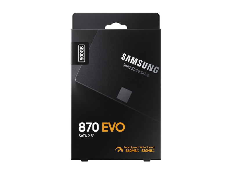 Samsung 870 EVO 500 GB 2.5" Serial ATA III V-NAND Samsung 870 EVO 500 GB 2.5" Serial ATA III V-NAND – Bild 6