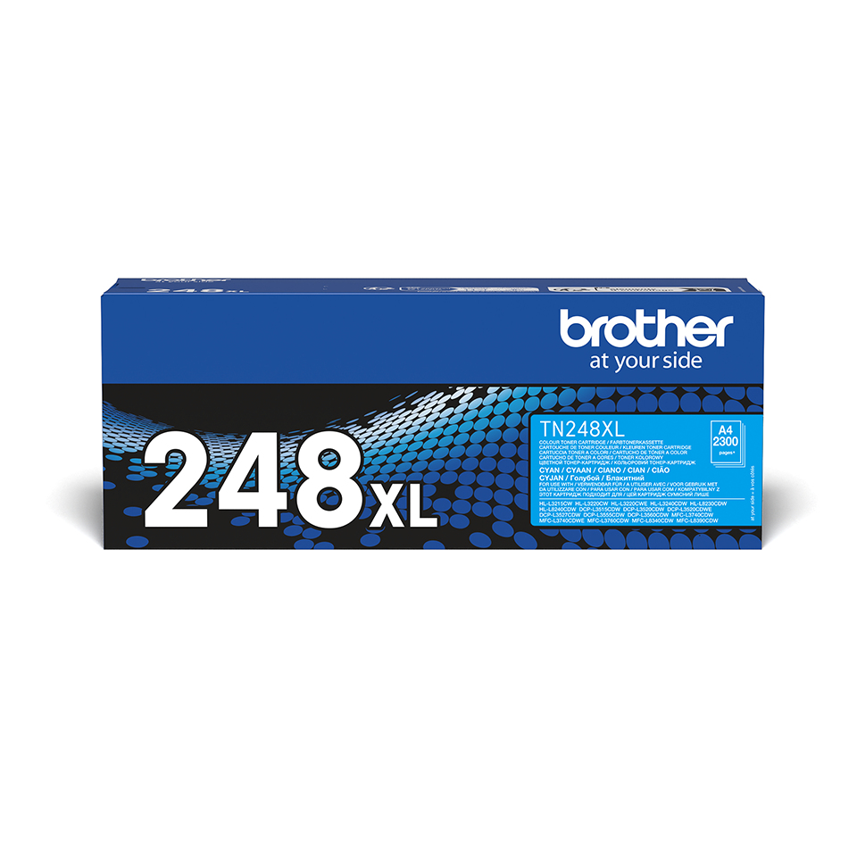 Brother Jumbo-Toner TN-248XLC Cyan (ca. 2.300 Seiten) Brother Jumbo-Toner TN-248XLC Cyan (ca. 2.300 Seiten)