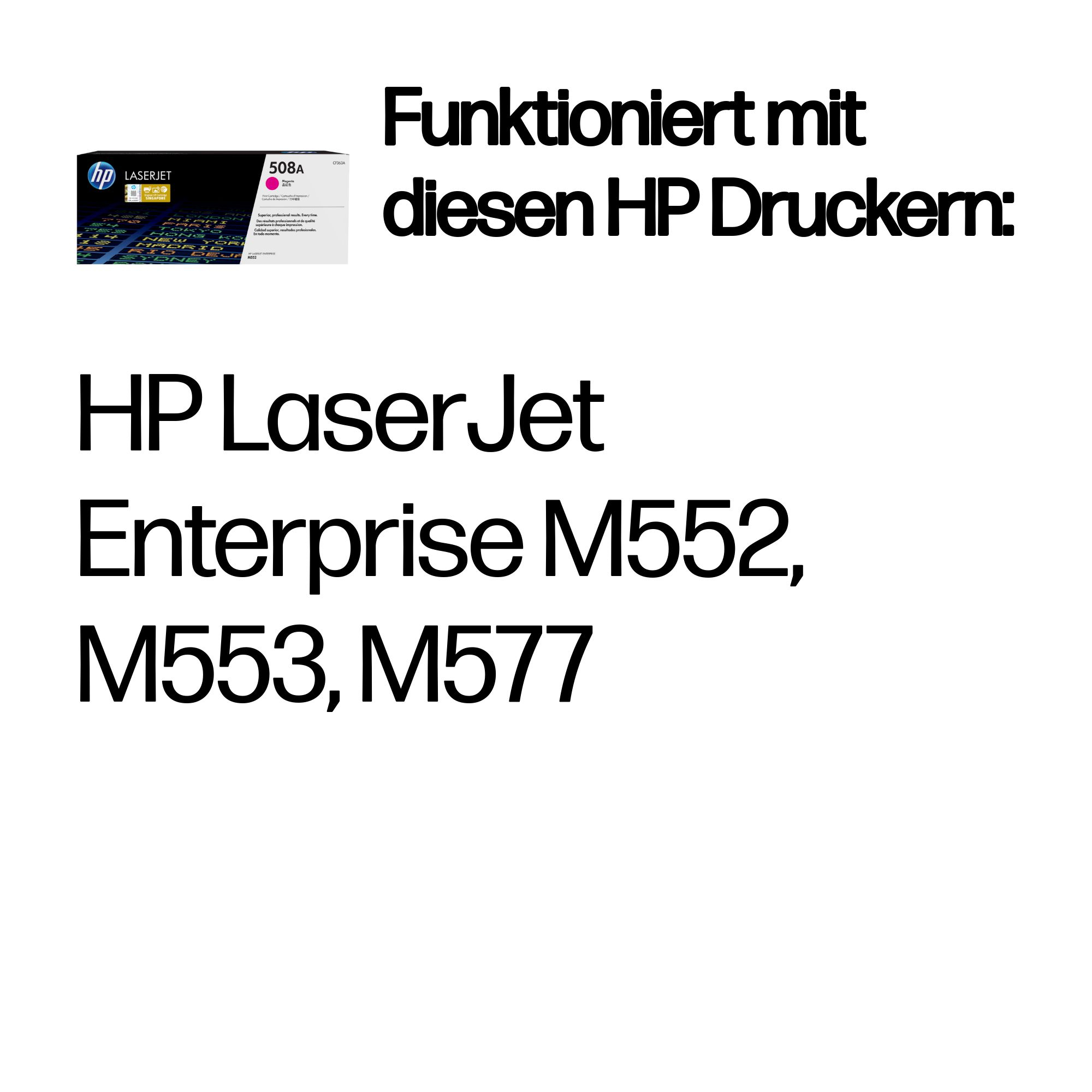 HP Toner 508A Magenta (ca. 5.000 Seiten) HP Toner 508A Magenta (ca. 5.000 Seiten) – Bild 2