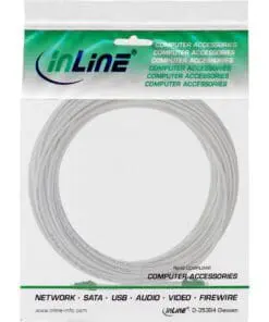 Alternative view of InLine® LWL Simplex Kabel, FTTH, LC/APC 8° zu LC/APC 8°, 9/125µm, OS2, 25m