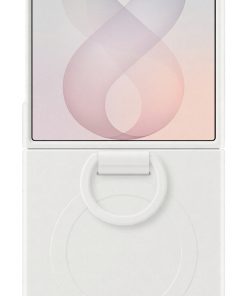 Samsung Silicone Ring Magnet Case für Galaxy Flip8 white