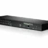 ATEN CS1716A KVM Switch, 16-fach, VGA, PS/2, USB, 19-Zoll-Rackmontage ATEN 2L-1701 Daisy Chain Kabel, 1,8m