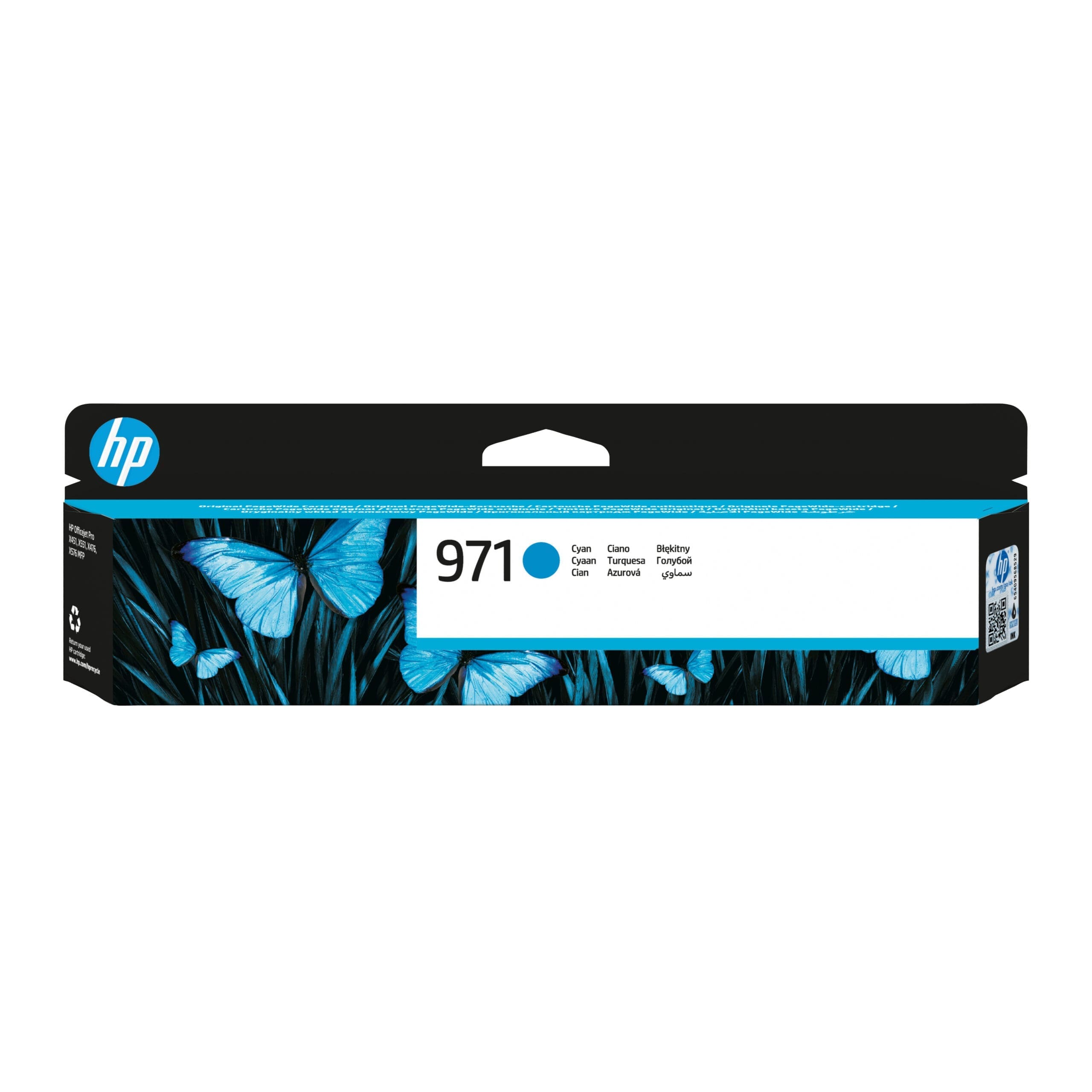 HP Tintenpatrone Nr. 971 cyan (ca. 2.500 Seiten) HP Tintenpatrone Nr. 971 cyan (ca. 2.500 Seiten)