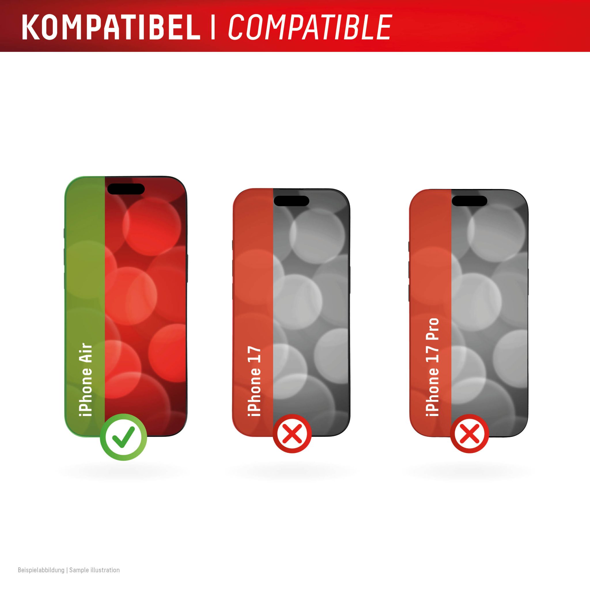 DISPLEX Premium Panzerglas vollflächig Antireflex für iPhone Air DISPLEX Premium Panzerglas vollflächig Antireflex für iPhone Air – Bild 6