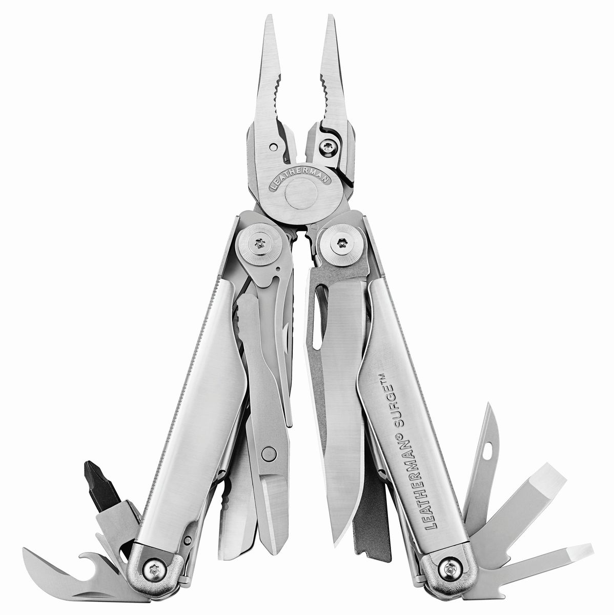 Leatherman - SURGE - Silber (Maxi-Werkzeug) Leatherman - SURGE - Silber (Maxi-Werkzeug)