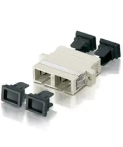 equip SC Fiber Optic Adapter OM4 (Inhalt 5 Stück)