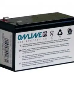 Online USV Ersatzbatterie für 19" XANTO SR 1000 (schwarz)