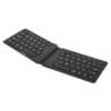Targus Ultra-Compact Ergo Bluetooth-Universal-Tastatur (UK) Entfalten Sie die Kraft dieser leichten Tastatur im Taschenformat mit ihrem einzigartigen, geteilten, ergonomischen Design, der zuverlässigen Bluetooth 5.1 Wireless-Technologie und der Konnektivität mit mehreren Geräten. Dank des wiederaufladbaren 100-mAh-Akkus können Sie stundenlang tippen. Dank der Kompatibilität mit den meisten Plattformen können Sie von überall aus Code schreiben, E-Mails versenden oder an Ihrem Buch arbeiten.