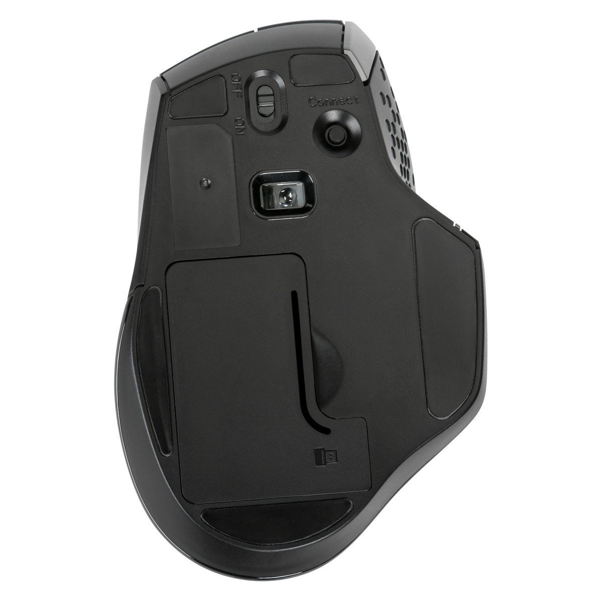 Targus Antimikrobielle ergonomische kabellose Maus schwarz Targus Antimikrobielle ergonomische kabellose Maus schwarz – Bild 2