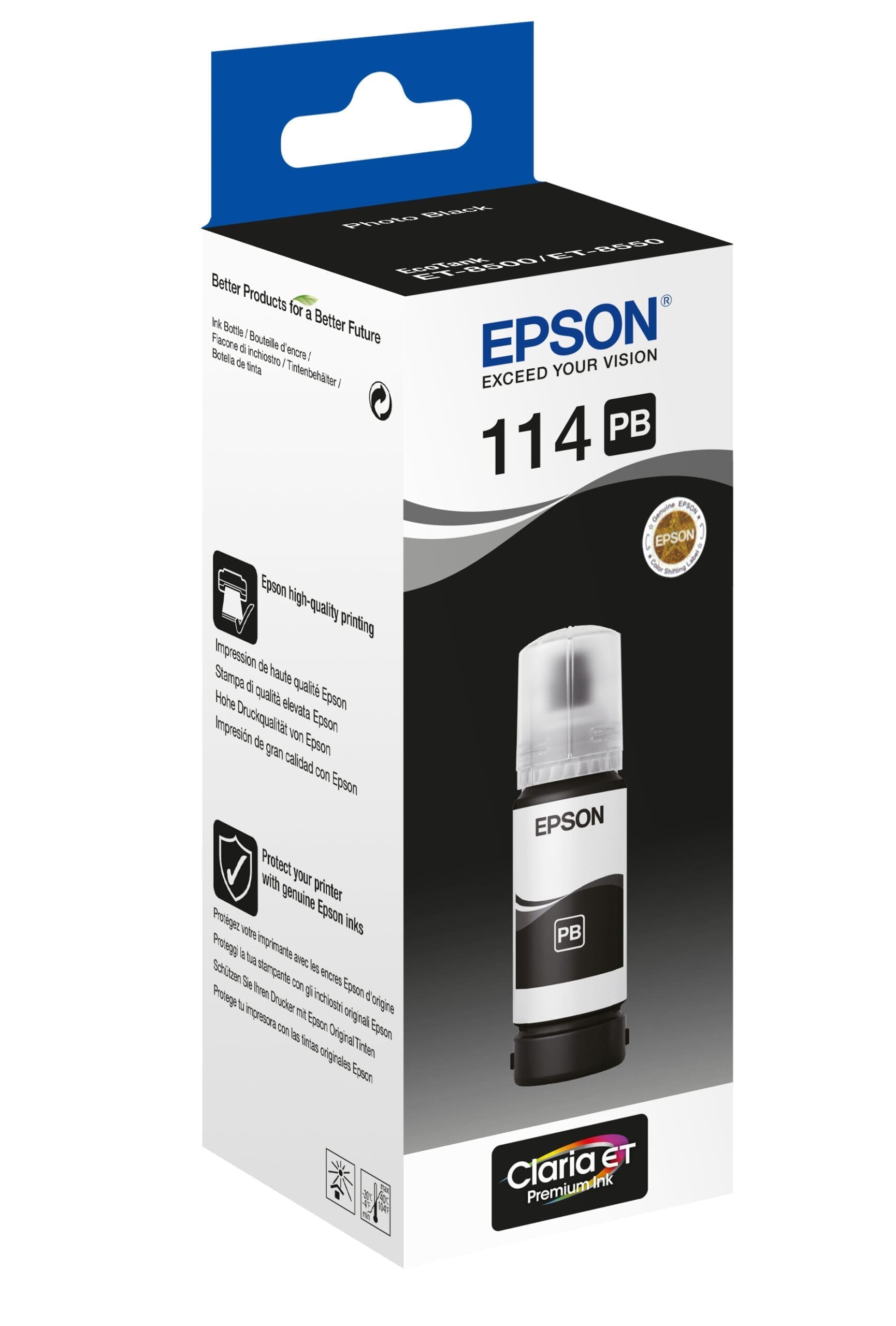 Epson Tintenflasche 114 Schwarz (70ml) Epson Tintenflasche 114 Schwarz (70ml) – Bild 2