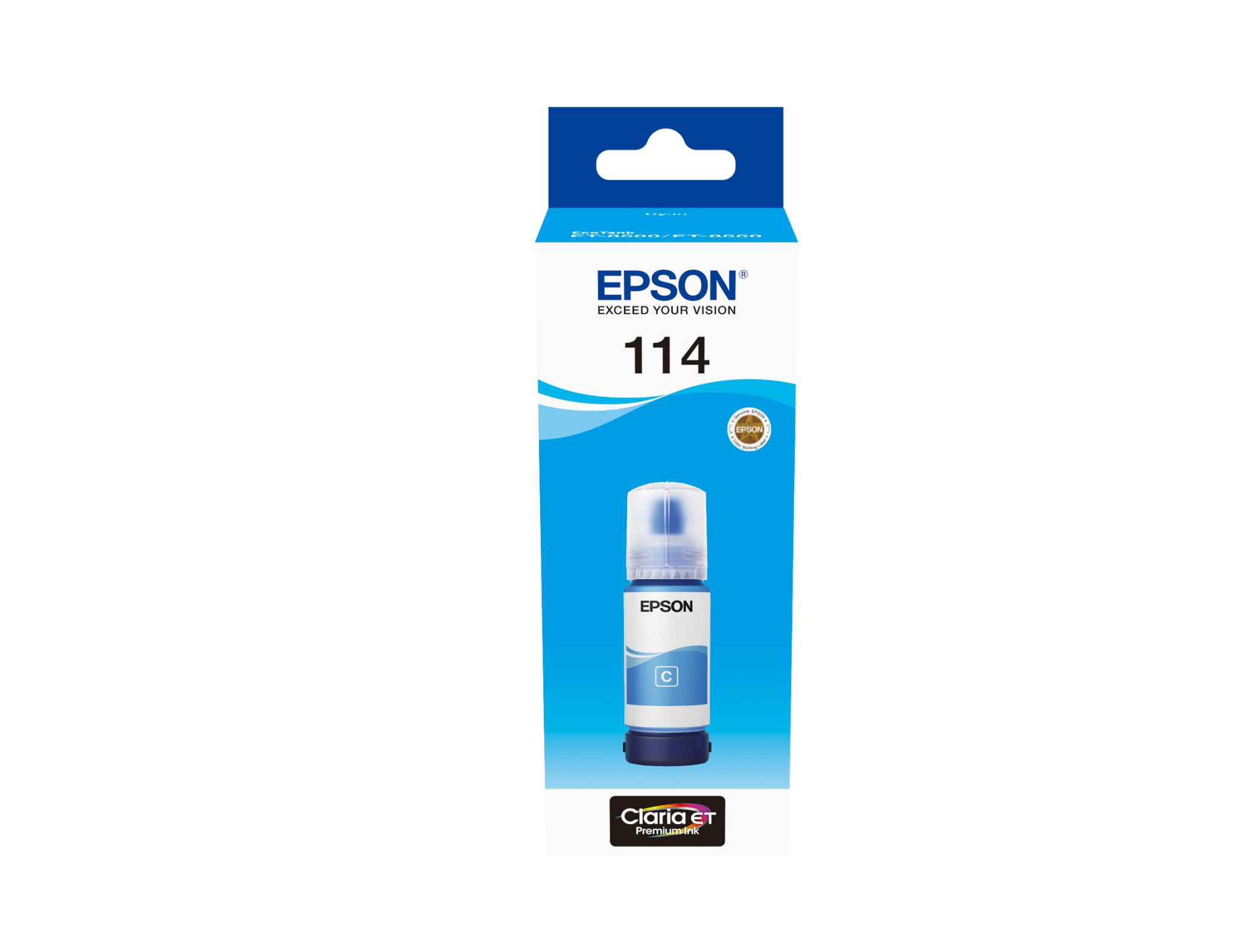 Epson Tintenflasche 114 Cyan (70ml) Epson Tintenflasche 114 Cyan (70ml)