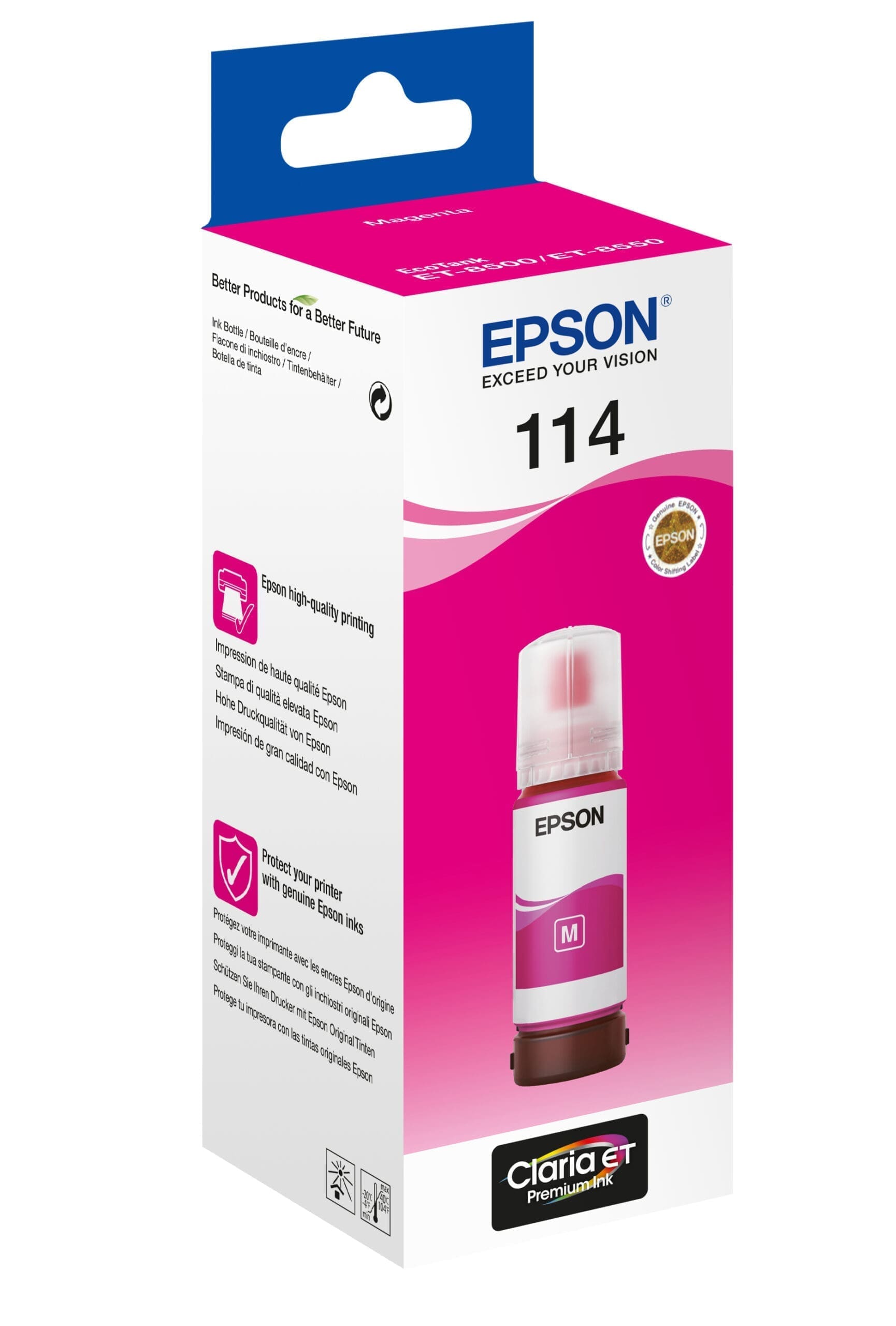 Epson Tintenflasche 114 Magenta (70ml) Epson Tintenflasche 114 Magenta (70ml) – Bild 2