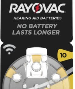Rayovac Hörgerätebatterie 10 (PR70) 6er Blister