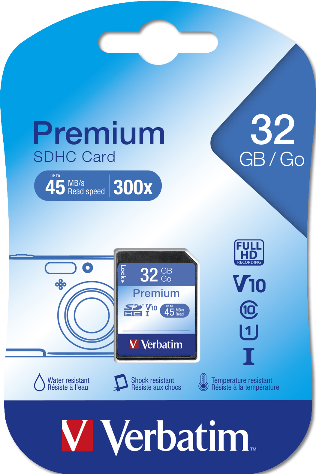 Verbatim Premium 32 GB SDHC Klasse 10 Verbatim Premium 32 GB SDHC Klasse 10 – Bild 2