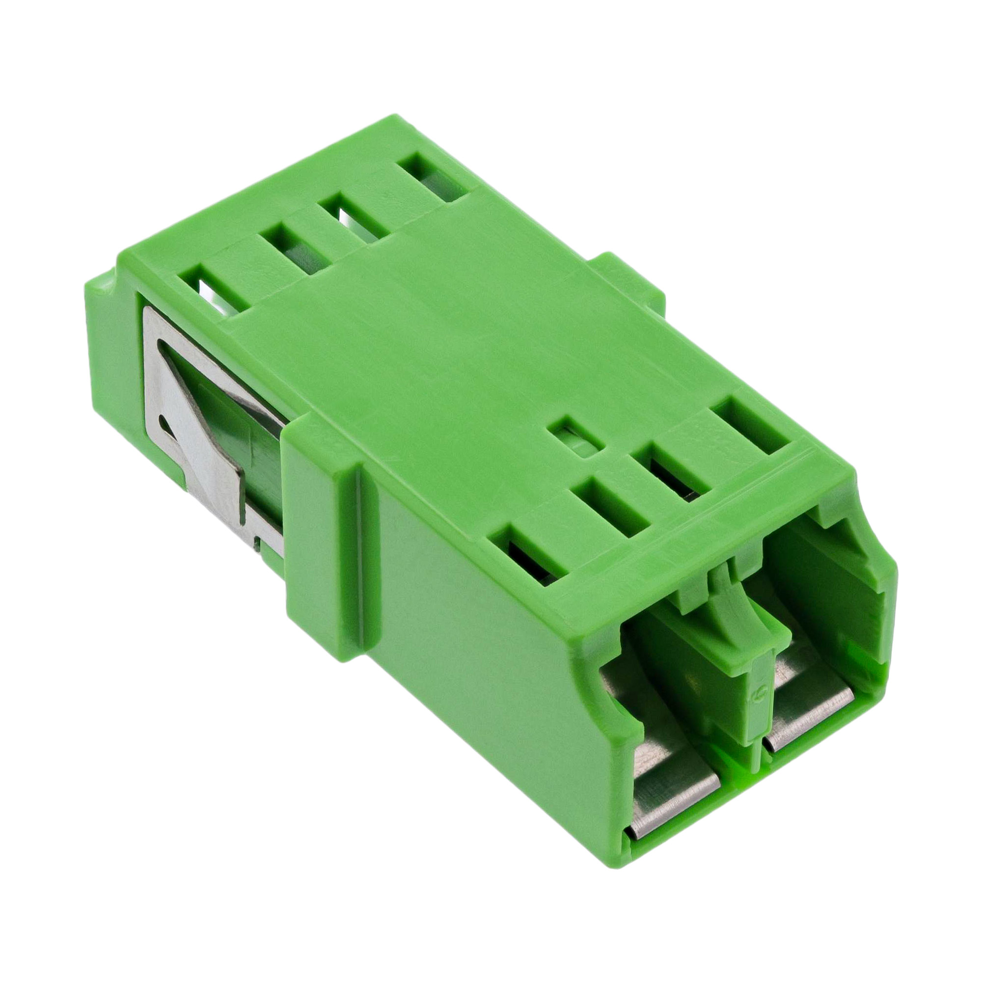 InLine® LWL Kupplung, Duplex LC/LC, singlemode, grün, Keramik-Hülse InLine® LWL Kupplung, Duplex LC/LC, singlemode, grün, Keramik-Hülse