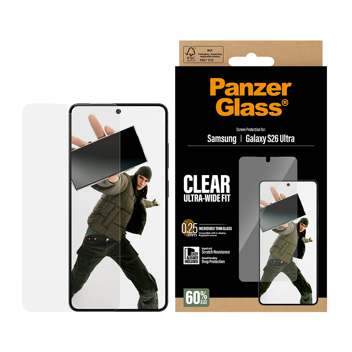 PanzerGlass Screen Protector Galaxy S26 Ultra Ultra-Wide Fit PanzerGlass Screen Protector Galaxy S26 Ultra Ultra-Wide Fit – Bild 2