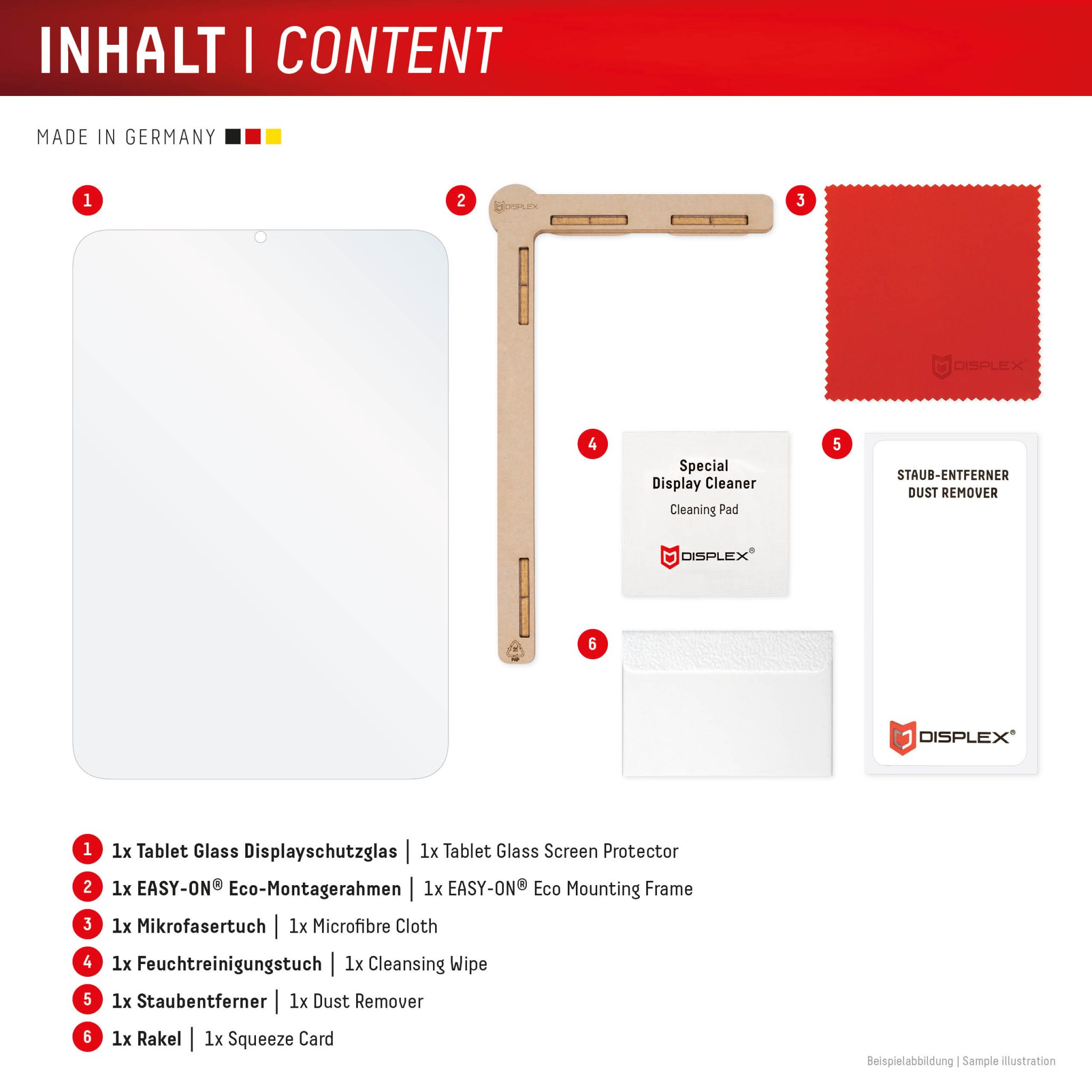 DISPLEX Panzerglas Samsung Galaxy Tab S11 DISPLEX Panzerglas Samsung Galaxy Tab S11 – Bild 9