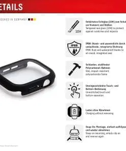 Alternative view of DISPLEX Full Body Apple Series 10/11, 42mm, black