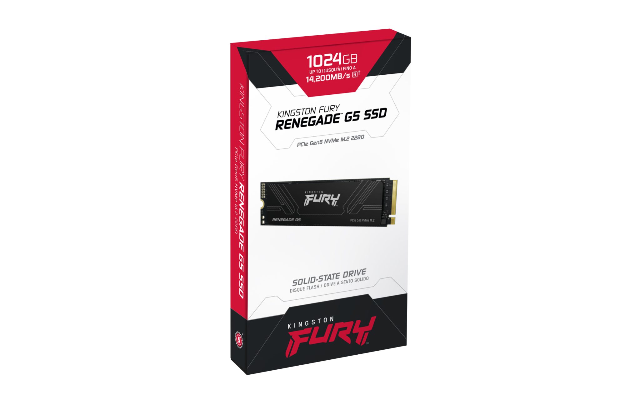 Kingston SSD M.2 1TB Renegade G5 NVMe SFYR2S/1T0 Kingston SSD M.2 1TB Renegade G5 NVMe SFYR2S/1T0 – Bild 4