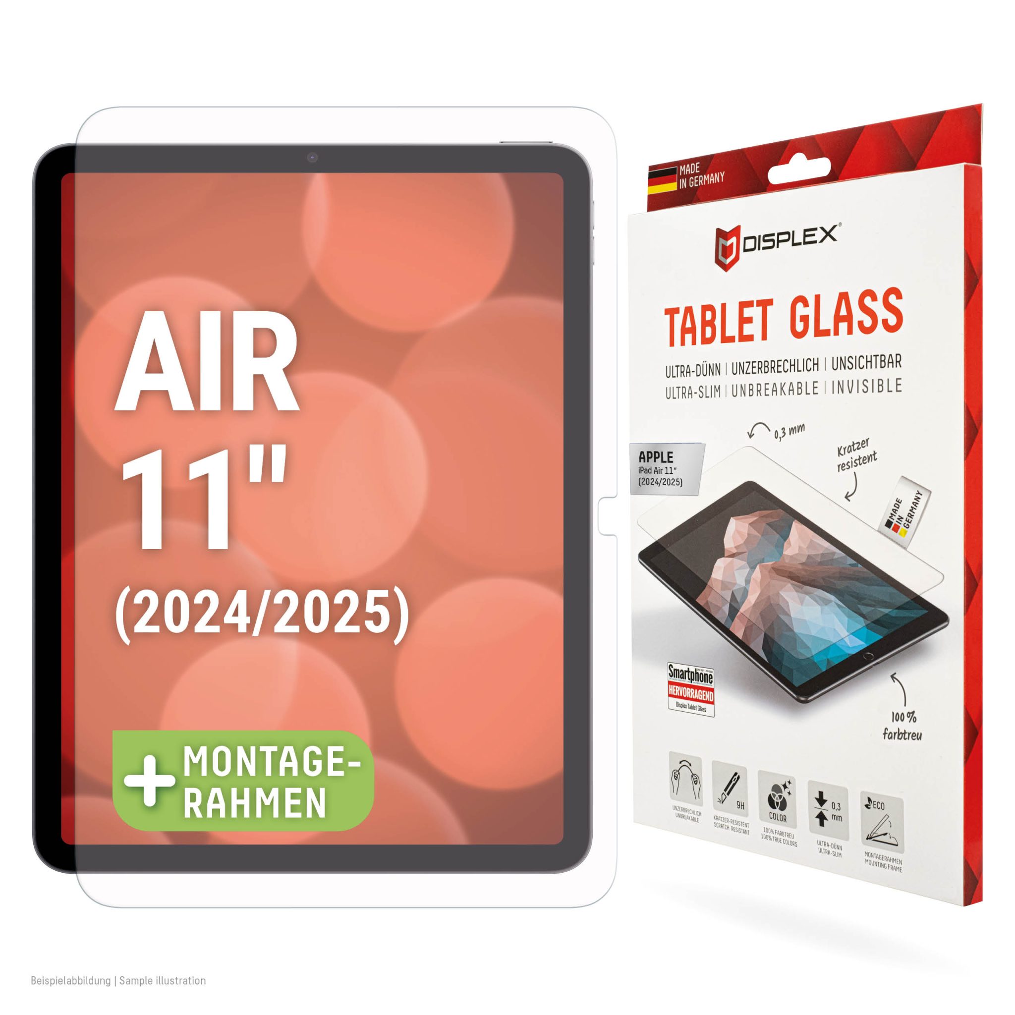 DISPLEX Panzerglas iPad Air 11" (2024/25) DISPLEX Panzerglas iPad Air 11" (2024/25)