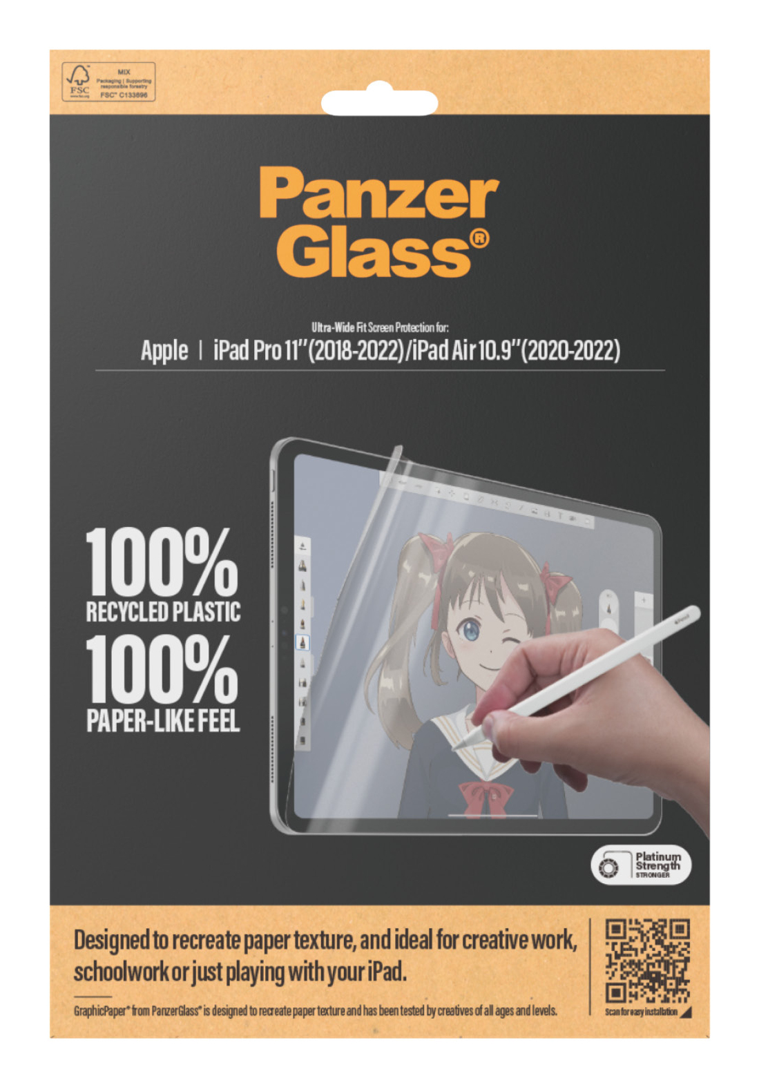 PanzerGlass GraphicPaper iPad Pro 11" 18-22 u. Air 10.9" 20-22 PanzerGlass GraphicPaper iPad Pro 11" 18-22 u. Air 10.9" 20-22 – Bild 3