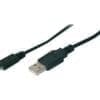 DIGITUS Micro USB 2.0 Anschlusskabel Typ A-mikro B St/St, 1,8m Die ungeschirmten Modularen Kupplungen von DIGITUS bestehen aus 2 RJ Buchsen. Erhältlich als RJ12 6P6C oder RJ45 8P8C. Die Belegung ist 1:1.