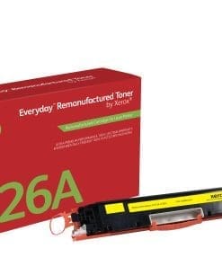 Everyday™ Gelb wiederaufbereiteter Toner von Xerox, kompatibel mit HP 126A (CE312A), Standardkapazität