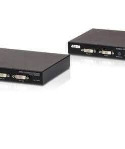 ATEN CE624 Konsolen-Extender, DVI Dual-View, USB, HDBaseT, FullHD, max. 150m