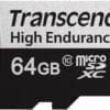 Transcend 64GB microSD 350V UHS-I U1, class 10 High Endurance