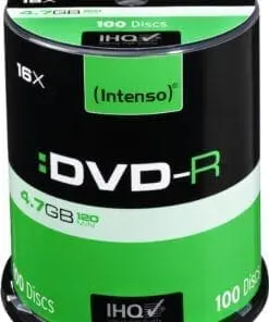 Intenso DVD-R 4,7GB 16x Speed Cake Box 100