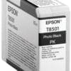 Epson Tintenpatrone T8501 Photo Schwarz Erreichen Sie mit Epson Tinten immer herausragende Drucke mit gestochen scharfem Text und lebendigen Farben.