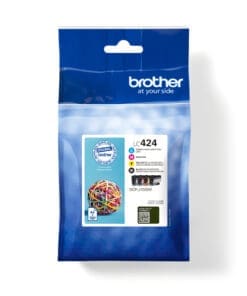 Brother Tintenpatronen LC-424VAL Multipack (je 1x BK/M/C/Y)