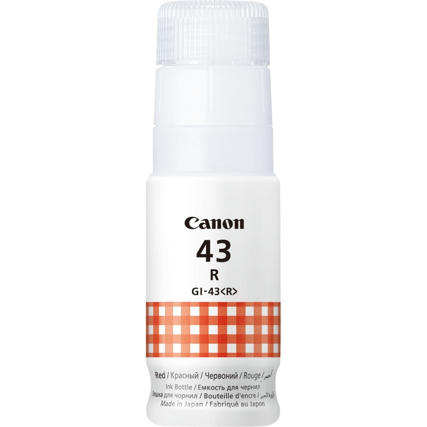 Canon Tintenflasche GI-43 Rot (60ml) Canon Tintenflasche GI-43 Rot (60ml)