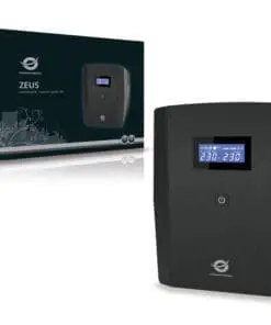 Alternative view of Conceptronic ZEUS 1200VA 720W USV, IEC + schuko