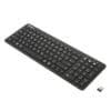 Targus Antimikrobielle Bluetooth-Universal-Tastatur (Deutsch) Die Targus Ergo Wireless Mouse mit antimikrobiellem Schutz reduziert die Belastung des Handgelenks durch ein komfortables Ergo-Design und bietet gleichzeitig eine bemerkenswerte Abtastung auf praktisch allen Oberflächen, einschließlich Holz, Granit und Teppich.DefenseGuard Antimikrobieller Schutz: Eine Innovation zur kontinuierlichen Reinigung, die das Wachstum von Bakterien verhindert und eliminiert. Sie sorgt für eine dauerhafte, saubere Oberfläche. Der Schutz vor Keimen nutzt sich nachweislich nicht ab und lässt sich auch nicht abwaschen - er ist für ein ganzes Leben ausgelegt. Tests von Targus-Materialien einschließlich der Norm JIS Z 2801 in unabhängigen Labors haben eine 99,9-prozentige Reduzierung von Staphylococcus aureus (Staphylokokken-Infektion) und Escherichia coli (E. coli) nachgewiesen. BPR- und EPA-konforme, antimikrobielle Silberwirkstoffe wurden in die Targus DefenseGuard-Produkte eingearbeitet, um einen Rundumschutz zu gewährleisten, der bakterielle Bedrohungen für Ihr Produkt während dessen Lebensdauer neutralisiert.Die Ergo-Passform für die Handfläche sorgt dafür, dass die Maus an den richtigen Stellen sitzt. Das geneigte Design ahmt die natürliche Ausrichtung des Handgelenks nach und reduziert die Belastung des Handgelenks. Das Gewicht der Maus und die Soft-Touch-Oberfläche sind Zeichen ihrer Qualität und Langlebigkeit.Multi-Funktionen:Der USB-A-Empfänger wird für die kabellose Verbindung mit dem Host-Gerät verbunden und ist sofort einsatzbereit. Es stehen Ihnen bis zu 7 Bedienelemente zur Verfügung, darunter die integrierte Windows-Startmenü-Verknüpfung, Zoom, Scroll.