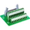 InLine® IDC 20 Buchse an Terminalblock, 10-polig, auf Platine