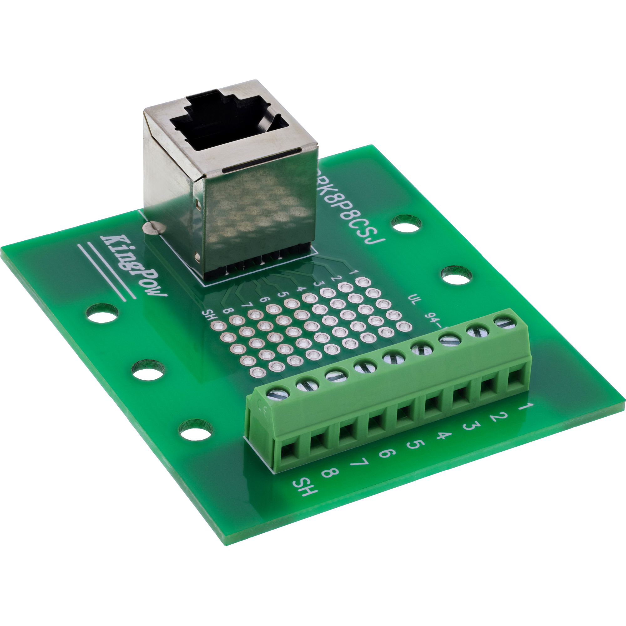 InLine® Terminalblock, RJ45 Buchse, nach oben, für Hutschiene InLine® Terminalblock, RJ45 Buchse, nach oben, für Hutschiene