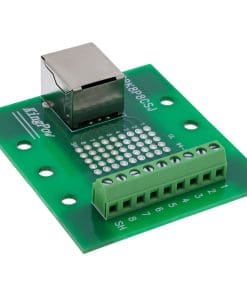 InLine® Terminalblock, RJ45 Buchse, gerade, für Hutschiene