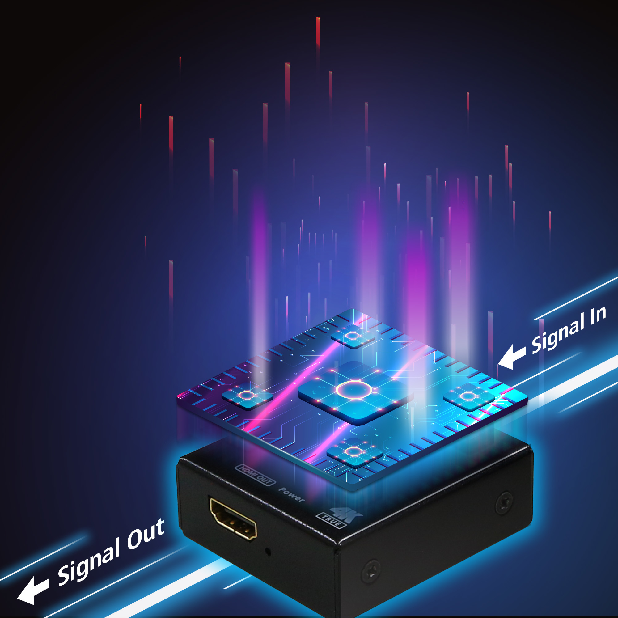 ATEN VB800 Video-Booster, 4K HDMI-Verstärker Repeater ATEN VB800 Video-Booster, 4K HDMI-Verstärker Repeater – Bild 5
