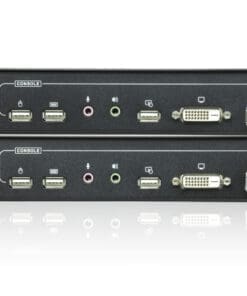 Alternative view of ATEN CE690 Konsolen-Extender, DVI über LWL, USB, RS232, mit Audio, max. 20km via Glasfaser