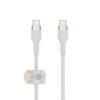 Belkin PRO Flex USB-C/USB-C Kabel, bis 60W, 2m, weiß