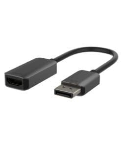 Belkin Aktiver DisplayPort auf HDMI Adapter, 4K HDR, blk/grey