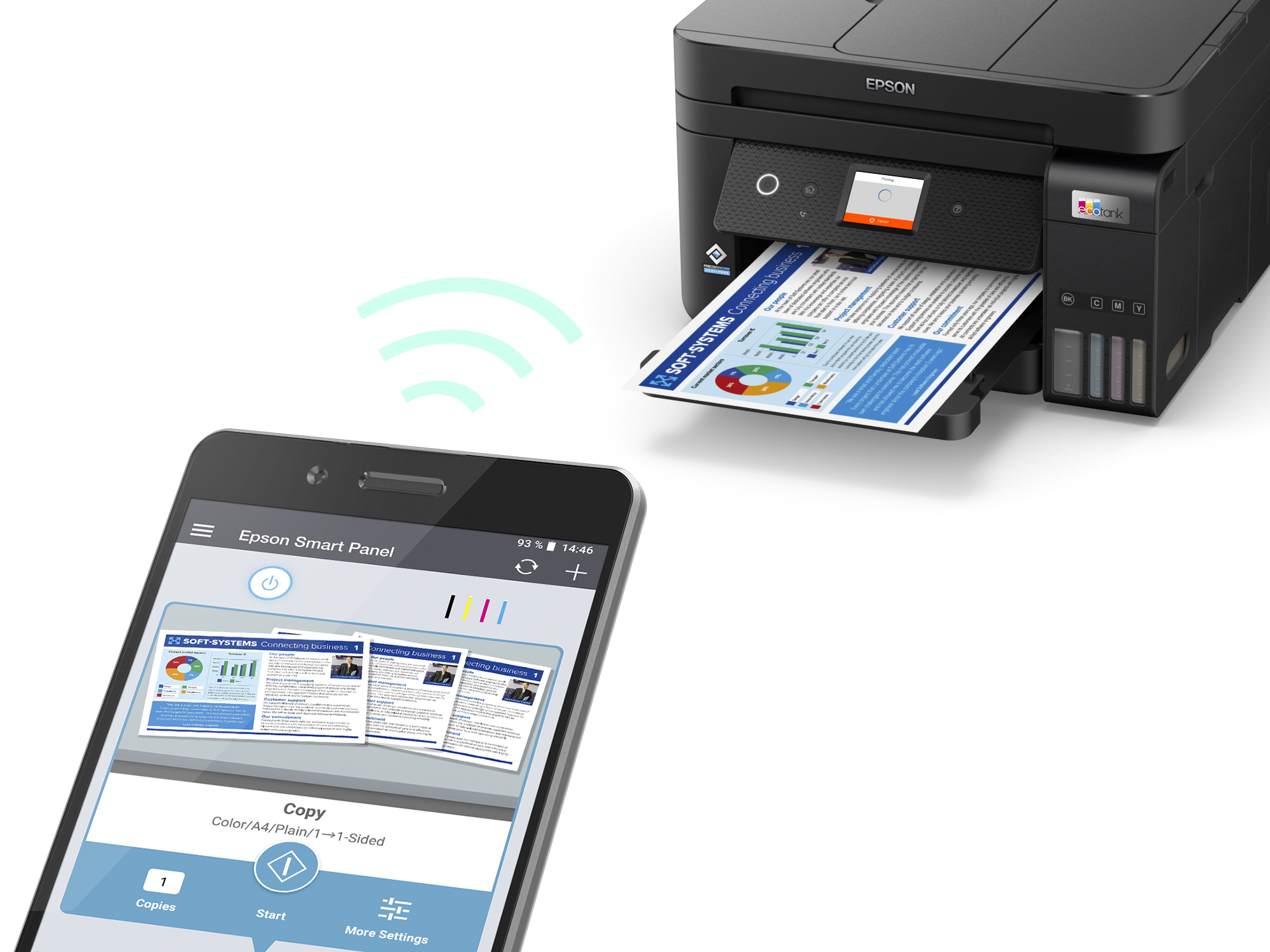 Epson EcoTank ET-4850 4in1 Tintenstrahl MFP Tintentanksystem Epson EcoTank ET-4850 4in1 Tintenstrahl MFP Tintentanksystem – Bild 10
