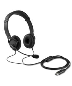 Alternative view of Kensington Classic USB-A Headset mit Mikrofon und Lautstärkeregler