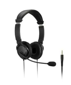 Kensington Classic 3.5mm Headset mit Mikrofon und Lautstärkeregler