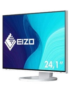 Alternative view of EIZO FlexScan EV2485-WT LED display 61,2 cm (24.1 Zoll) 1920 x 1200 Pixel WUXGA Weiß