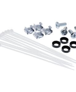 InLine® 10" Patchpanel Leerblech 12-fach, für Keystone Module, 1HE, RAL 7035 grau