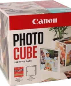 CANON Plus Fotopapier 13x13cm 40Blatt blau weiss glänzend