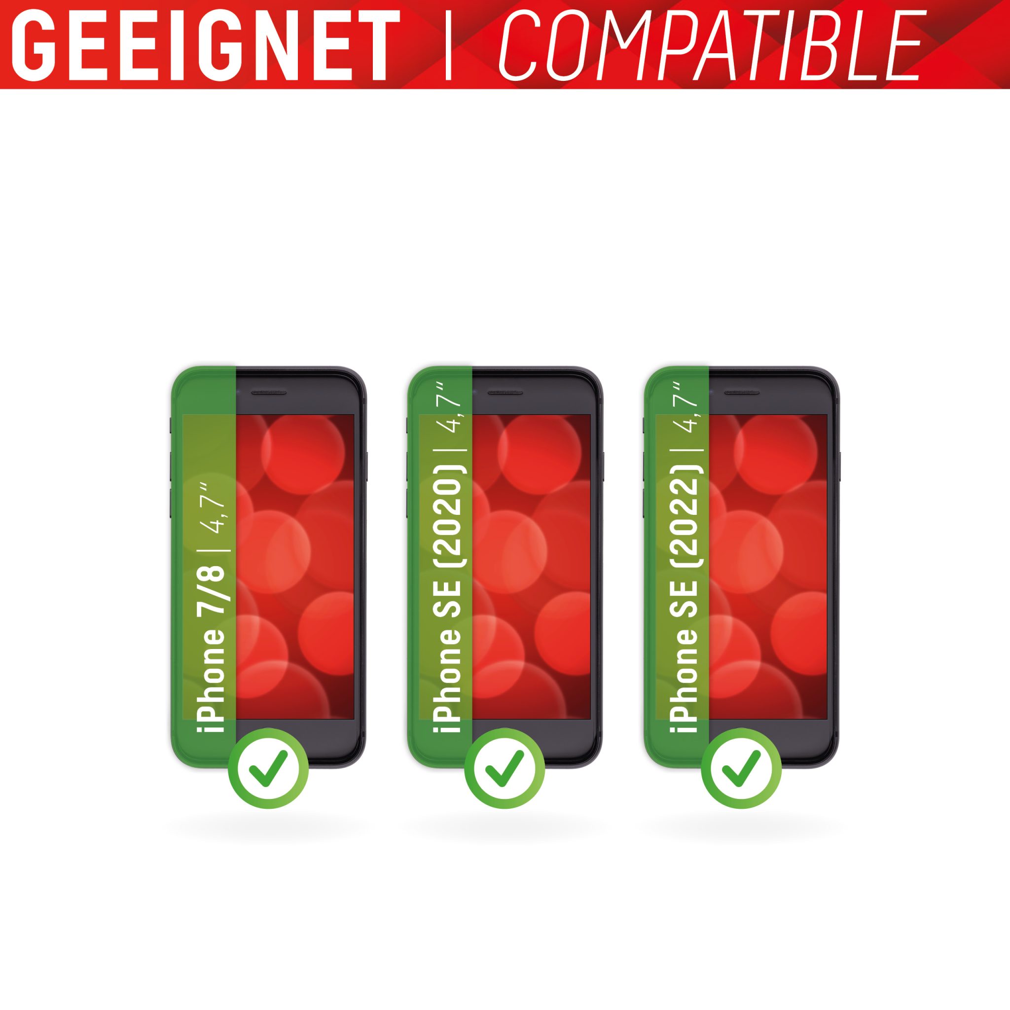 DISPLEX Panzerglas 10H inklusive Handyhülle transparent für Apple iPhone 6/7/8/SE (2020) DISPLEX Panzerglas 10H inklusive Handyhülle transparent für Apple iPhone 6/7/8/SE (2020) – Bild 6